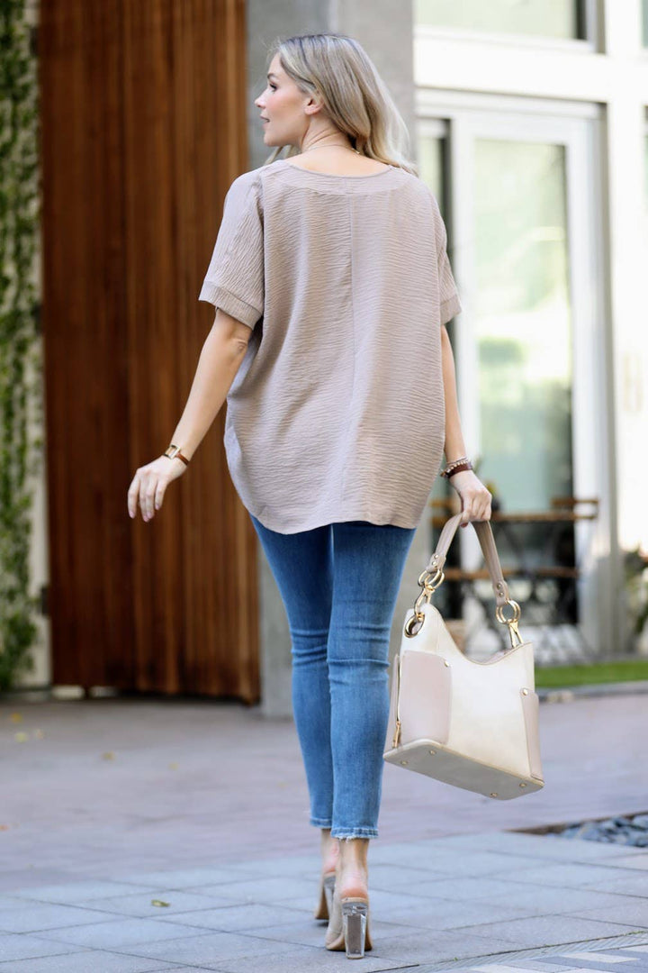 42POPS - Airflow Dolman Short Sleeve Top