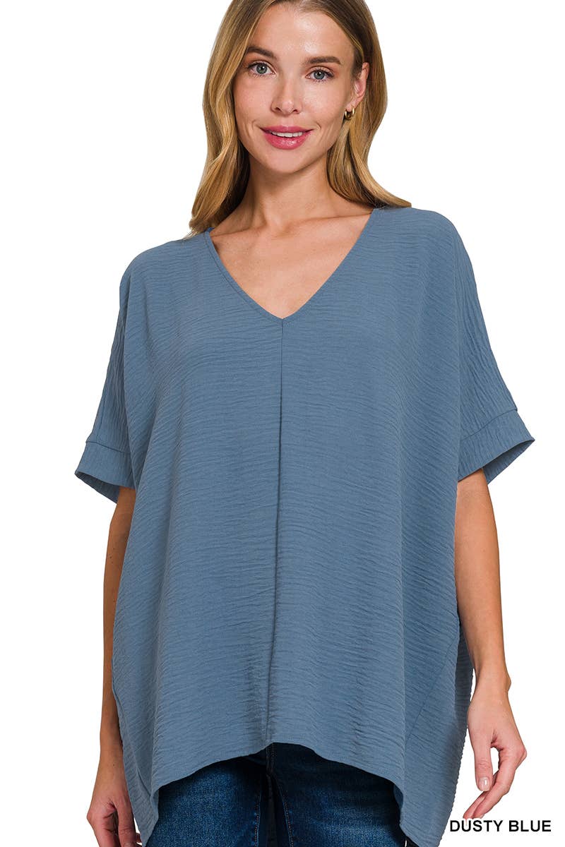 42POPS - Airflow Dolman Short Sleeve Top