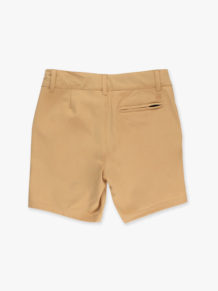 RuffleButts - Boys Classic Khaki Hybrid Shorts