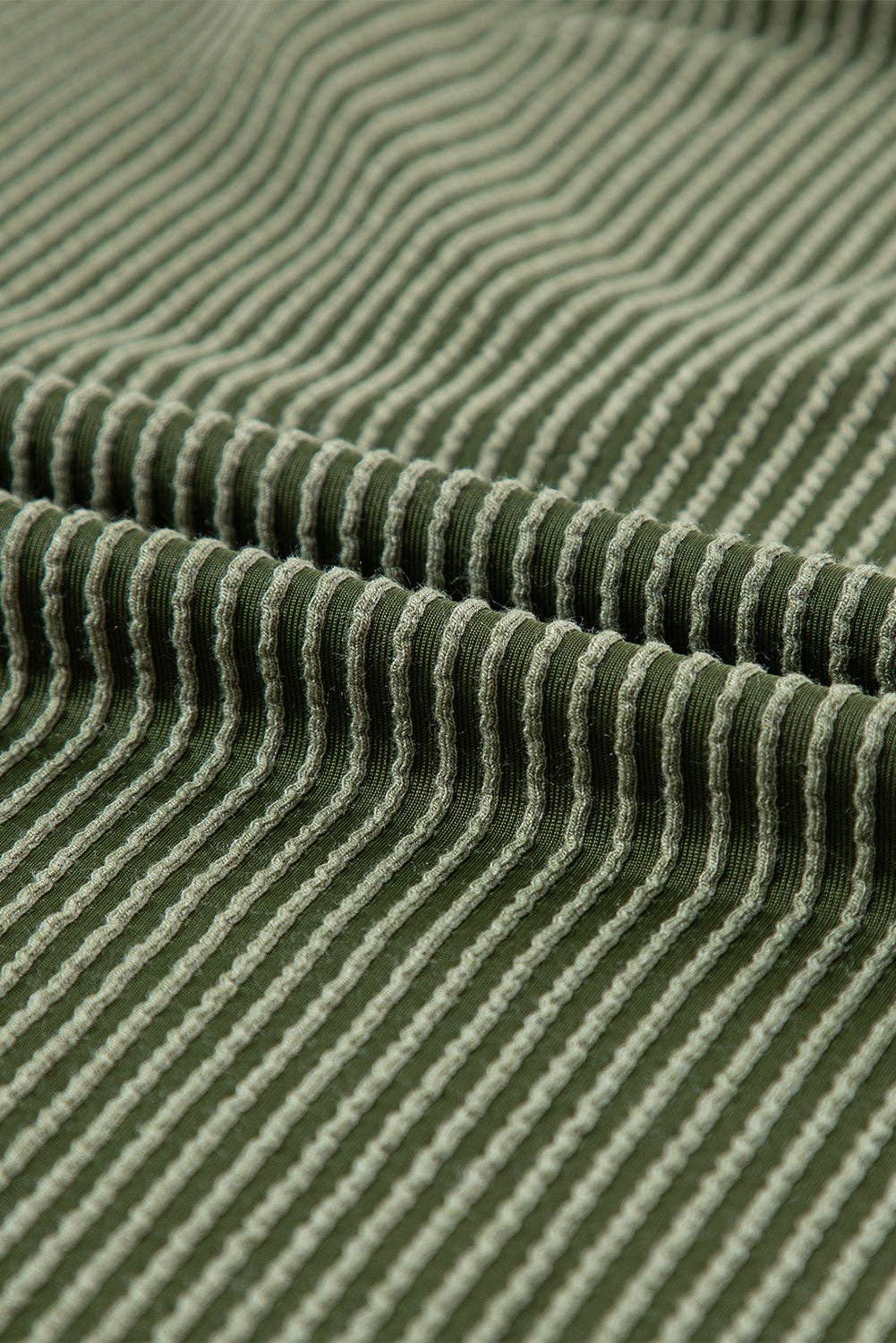 Corded V Neck