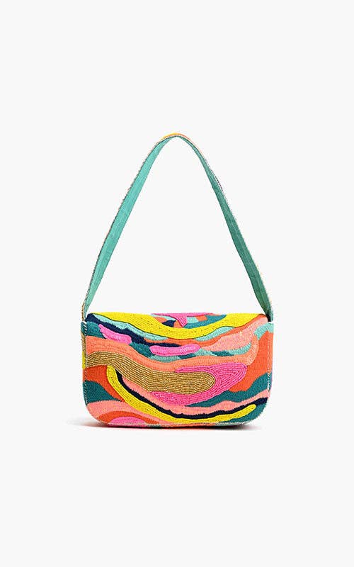 America &amp; Beyond - Daphne Embellished Shoulder Bag
