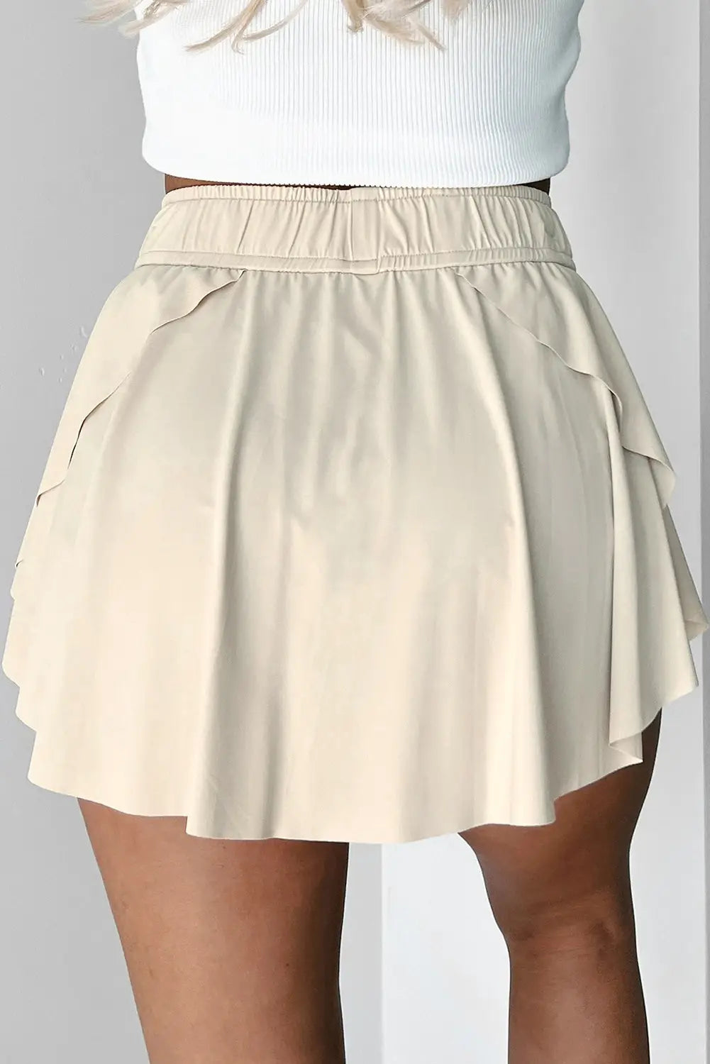 Drawstring Tennis Skorts