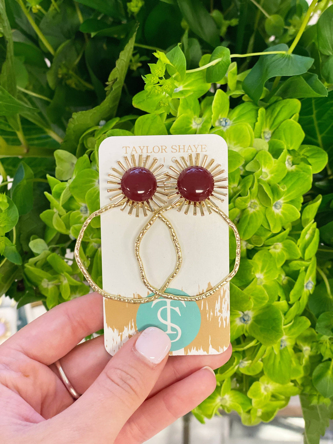 Taylor Shaye Designs - Colorful Sunburst Hoops