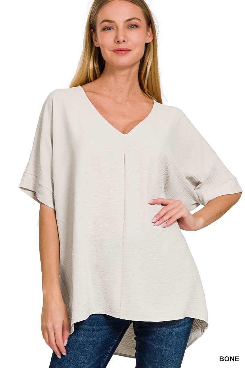42POPS - Airflow Dolman Short Sleeve Top