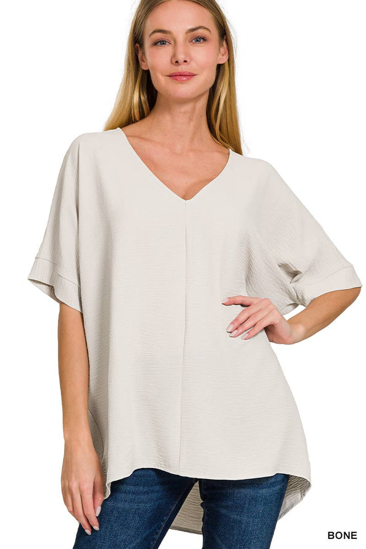 42POPS - Airflow Dolman Short Sleeve Top SI-24277