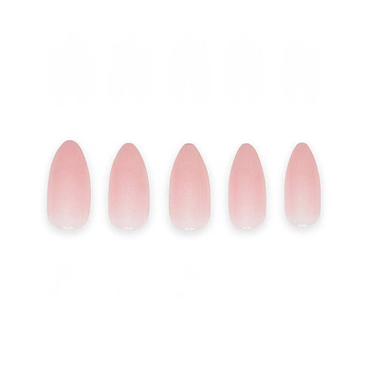 Glamnetic - Cloud 9 Press-On Nails|Semi-Transparent| Pink Jelly Finish