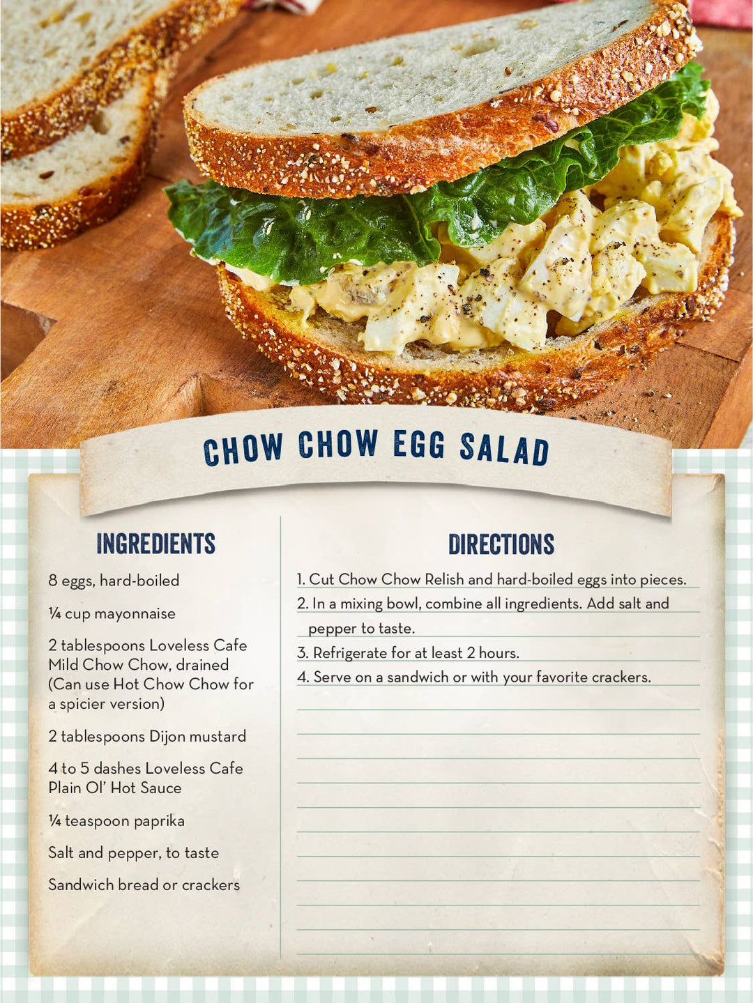 The Loveless Cafe - Mild Chow Chow 16 oz