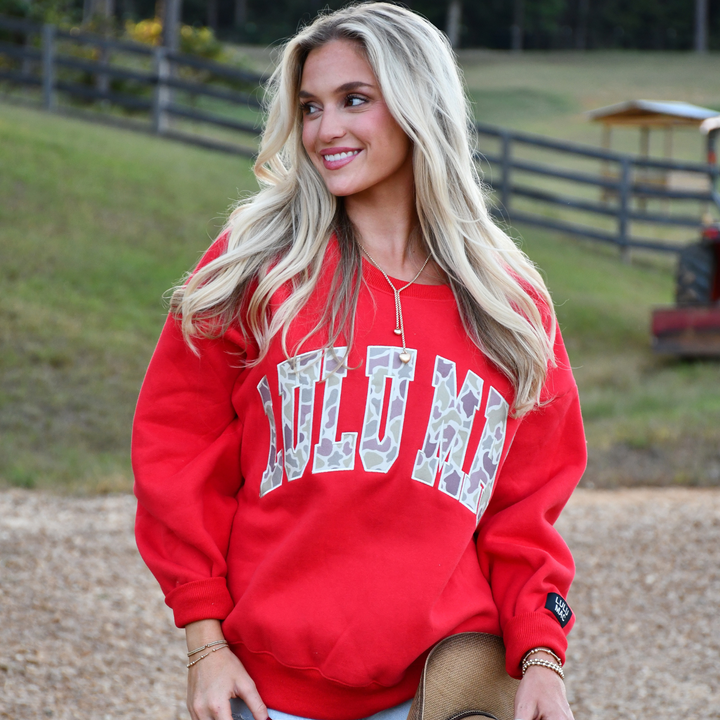 LULU MAC - CAMO-9571-Red