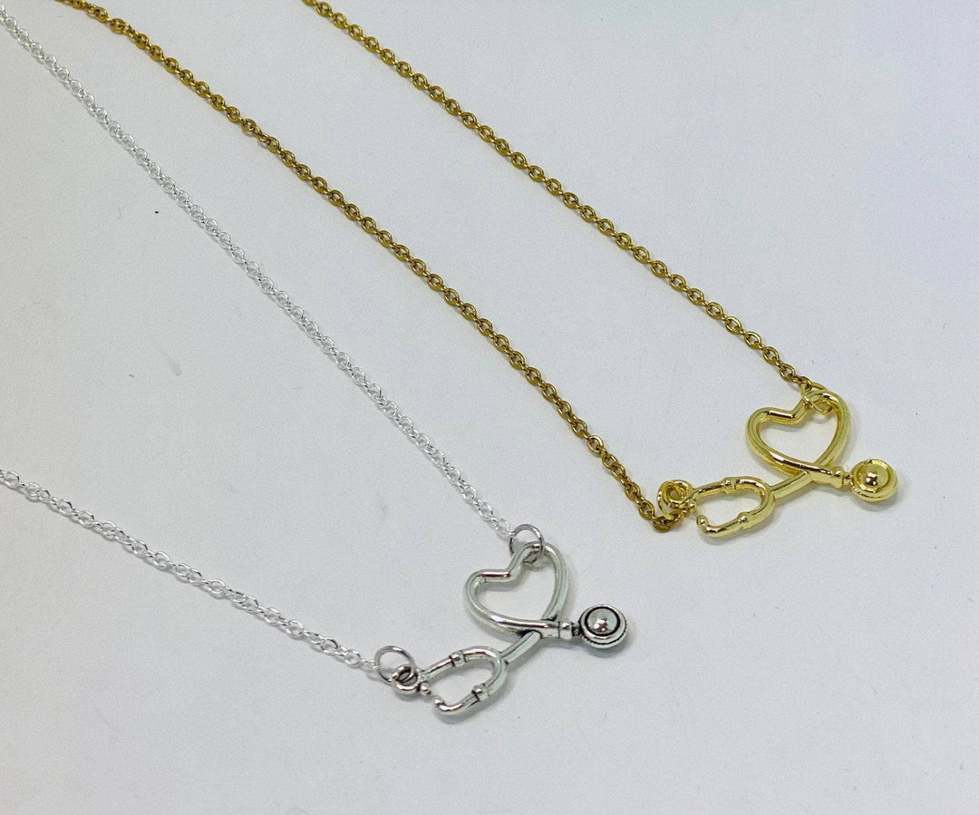 Nurse gift, Stethoscope necklace, RN nurse necklace, RN gifts, doctor gift, LPN gift, Gift for nursing student, nurse appreciation