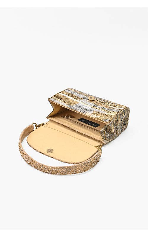 America &amp; Beyond - Golden Layers Handbag