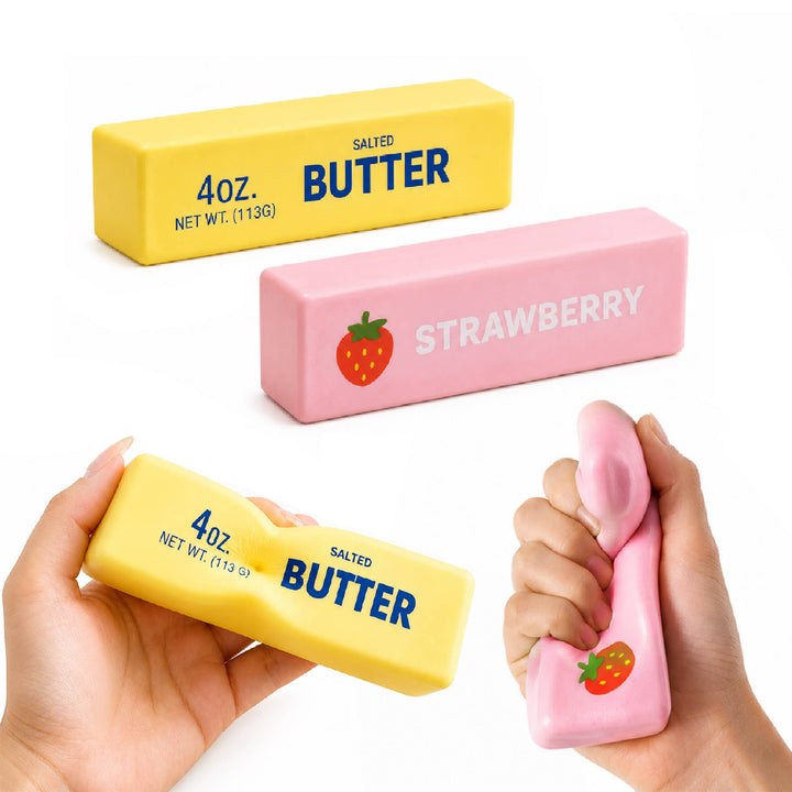 Butter Squishy Sensory Toy Display