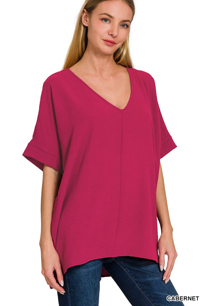 42POPS - Airflow Dolman Short Sleeve Top