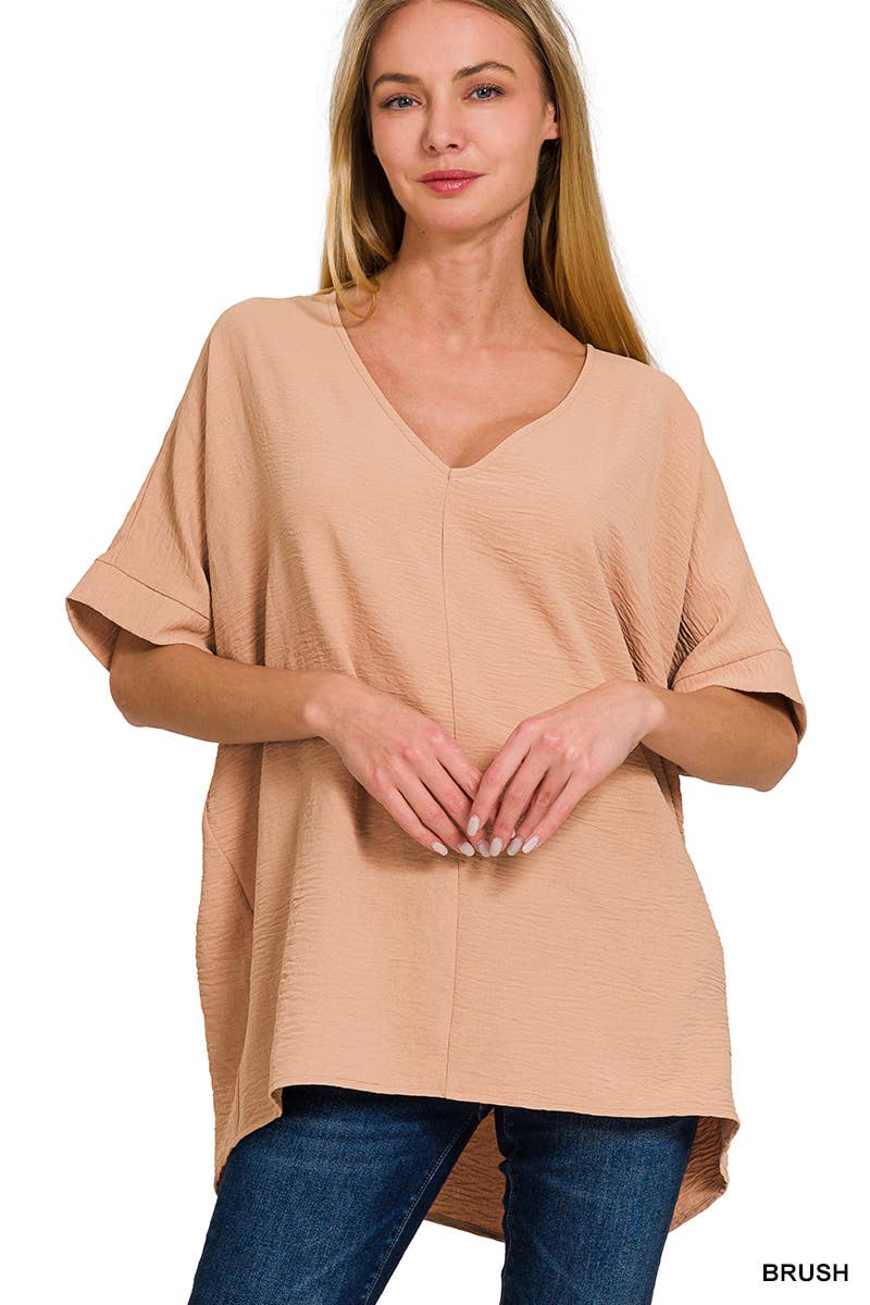 42POPS - Airflow Dolman Short Sleeve Top
