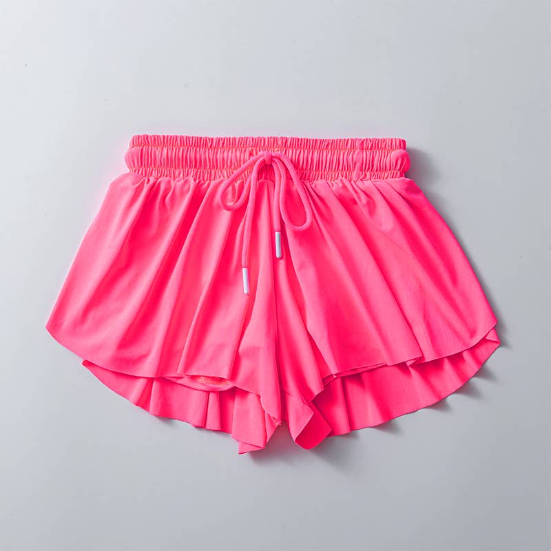 Rosa Clothing - Flowy Athletic Shorts for Women Workout Running Gym