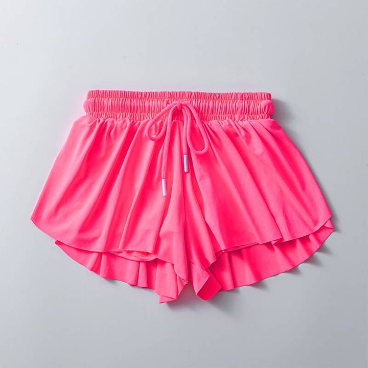 Rosa Clothing - Flowy Athletic Shorts for Women Workout Running Gym