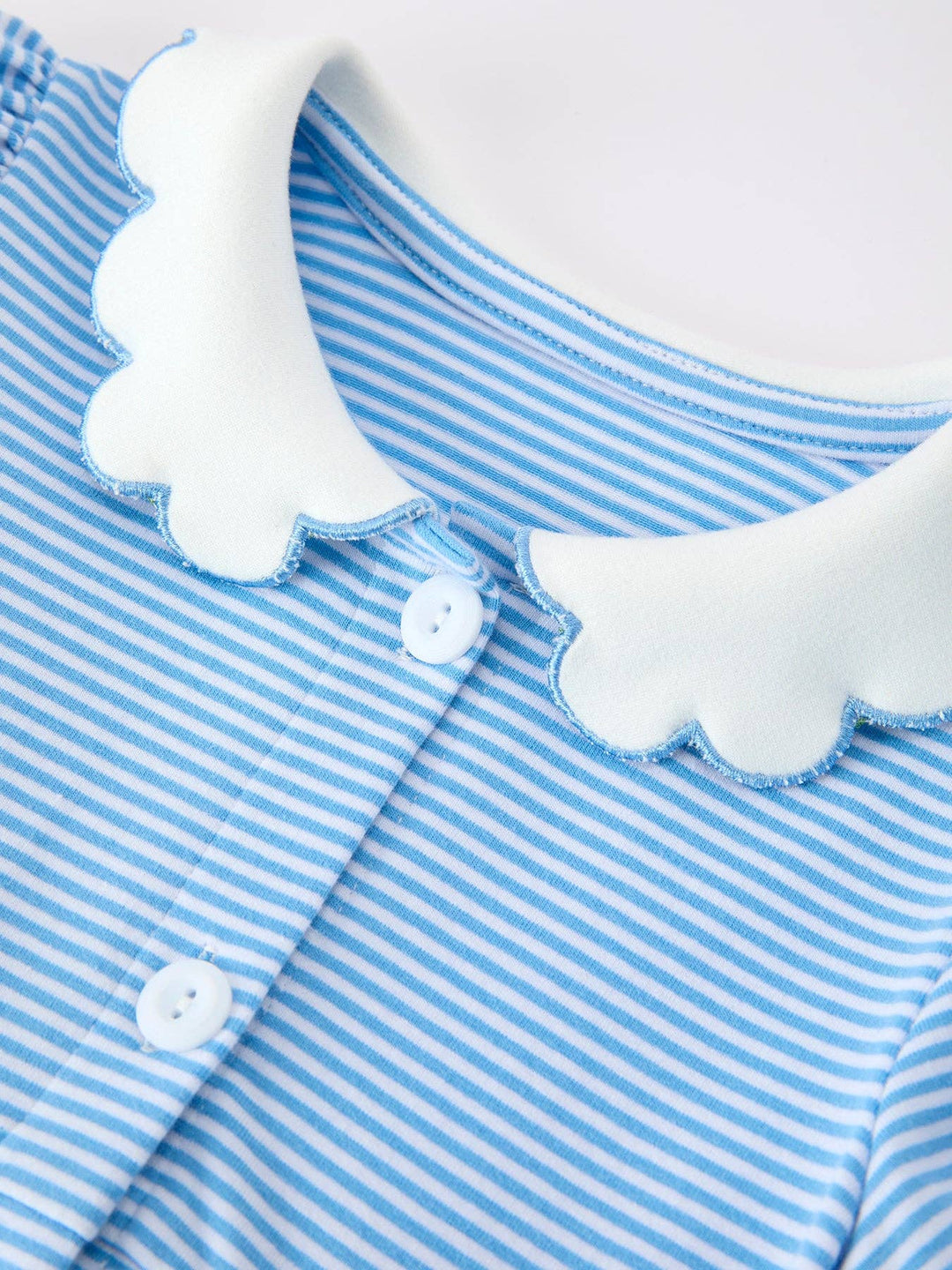 Girls Back To School Pencil Dress Petals Collar Pocket Applique