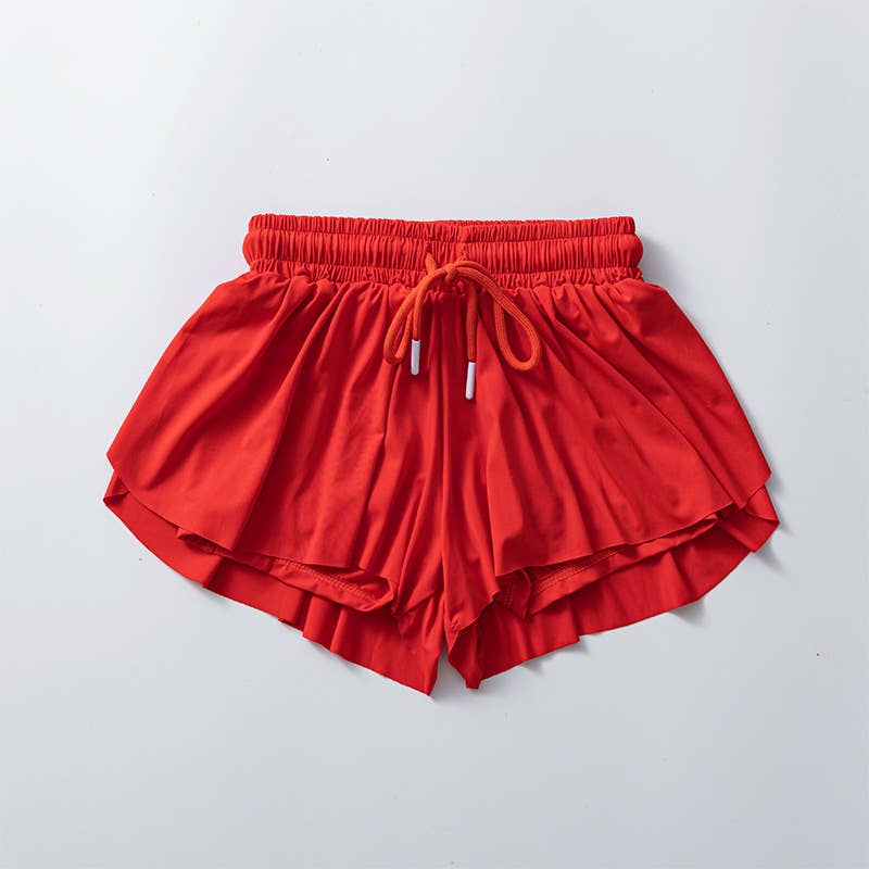 Rosa Clothing - Flowy Athletic Shorts for Women Workout Running Gym