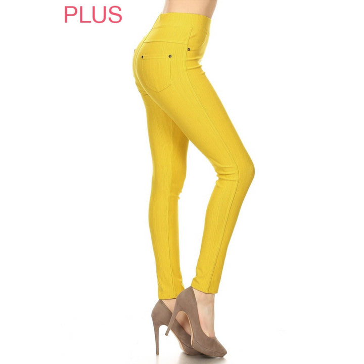 Leggings Depot - Plus Size Jeggings (1X2X)