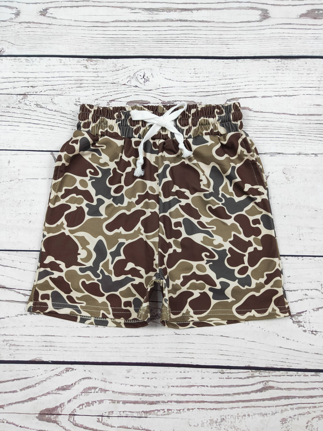 Boys Camouflage Boutique Shorts