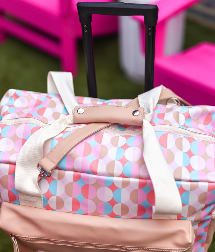 Jadelynn Brooke - Duffle Bag – Nashville – Pink/Tan
