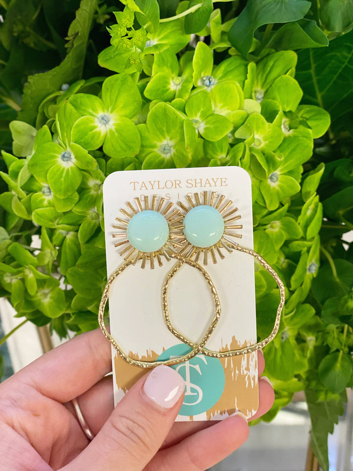 Taylor Shaye Designs - Colorful Sunburst Hoops