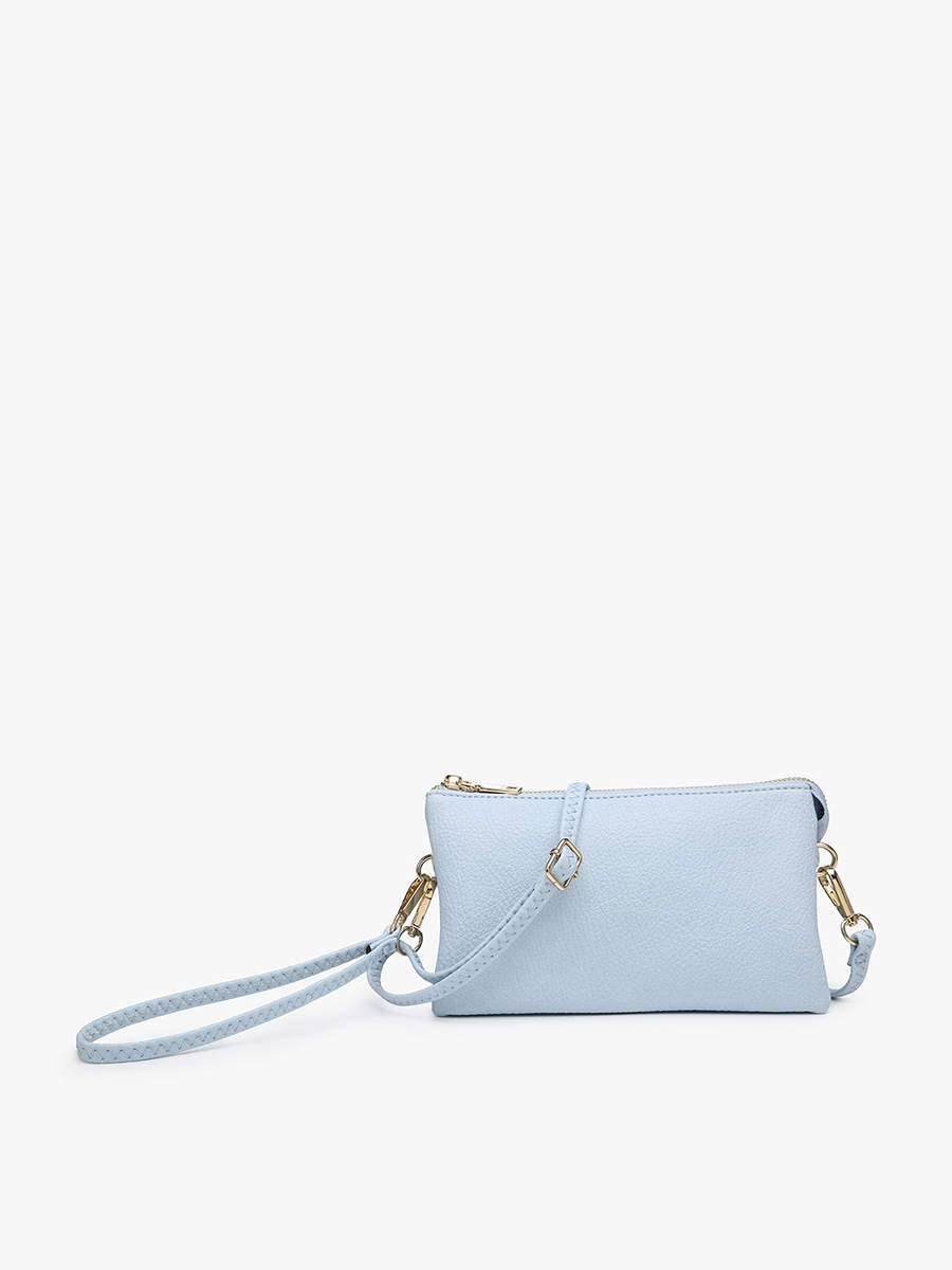 Jen &amp; Co. - Riley Monogrammable 3 Compartment Crossbody/Wristlet | M013