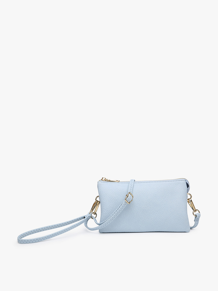 Jen &amp; Co. - Riley Monogrammable 3 Compartment Crossbody/Wristlet | M013