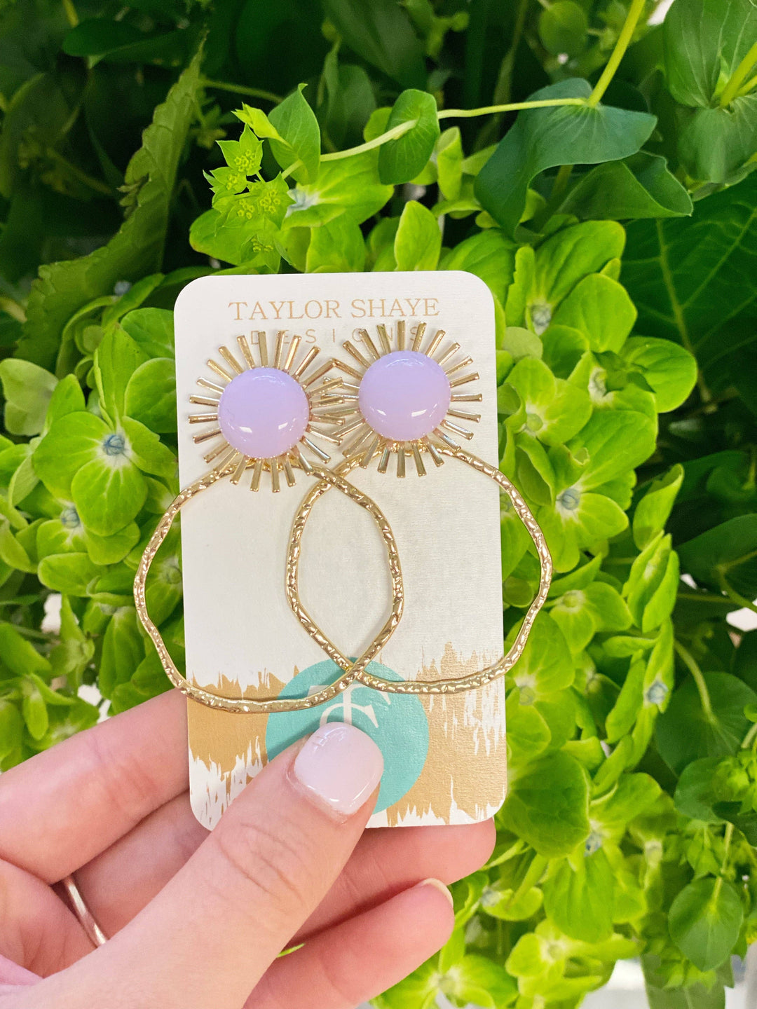 Taylor Shaye Designs - Colorful Sunburst Hoops
