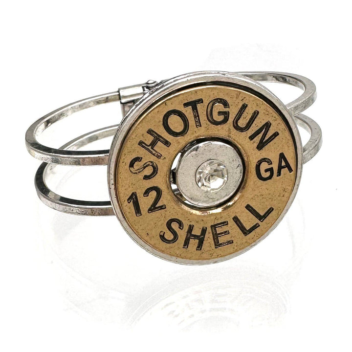 Lunar Deer - Large 12 Gauge Shotgun Bullet Shell Cuff Bangle