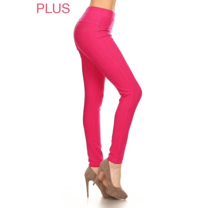 Leggings Depot - Plus Size Jeggings (1X2X)