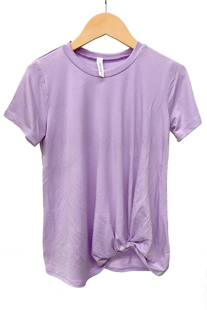 Twisted Knot Short Sleeve T shirt