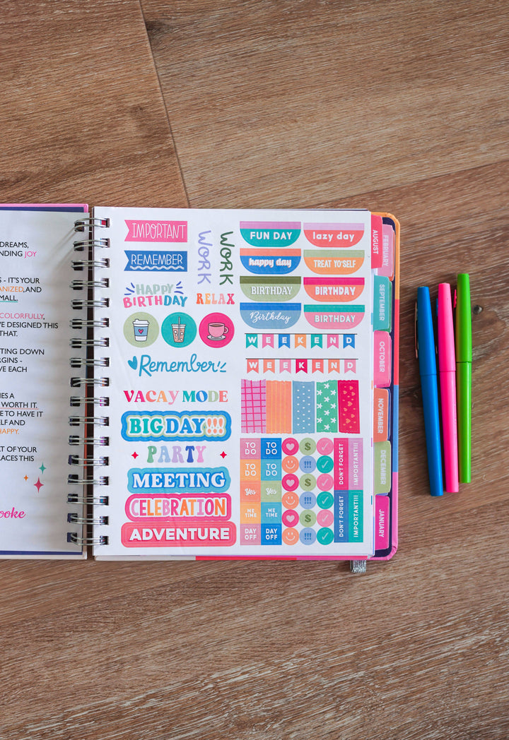 Jadelynn Brooke - Agenda - 17-Month Academic Planner - Aug 2026 to Dec 2027
