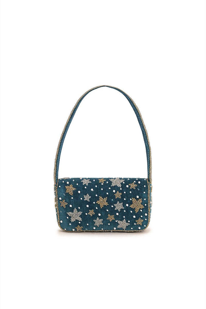 America &amp; Beyond - Star Beaded Party Shoulder Bag