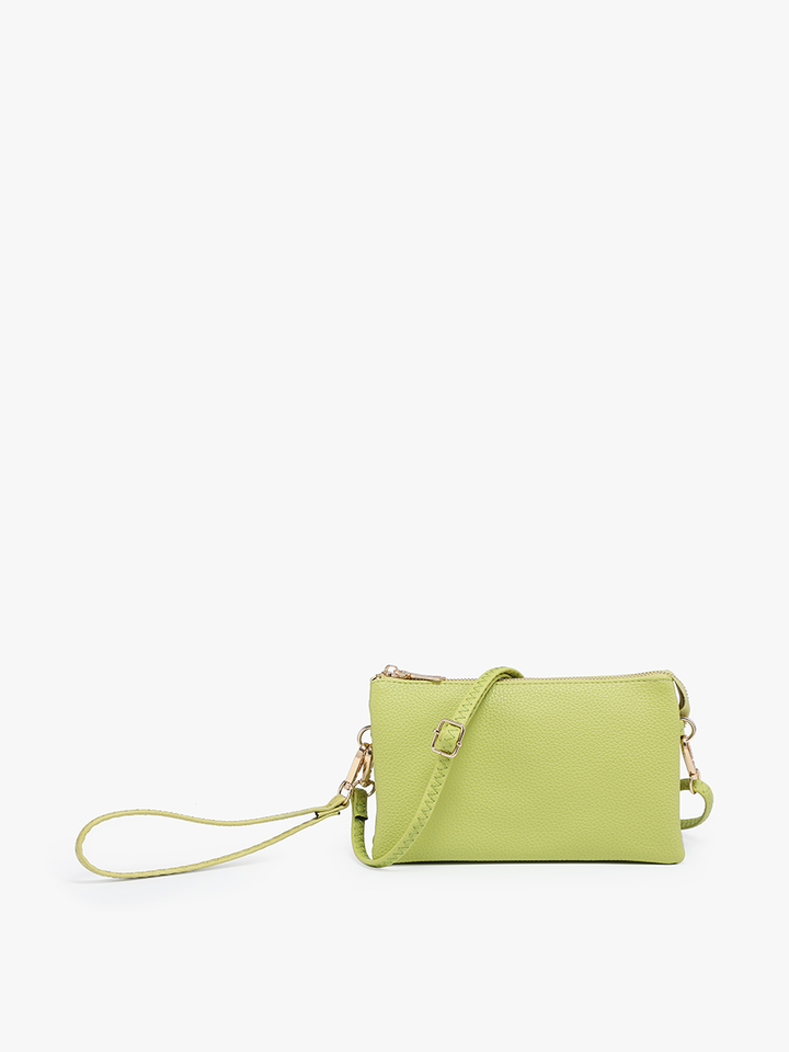 Jen &amp; Co. - Riley Monogrammable 3 Compartment Crossbody/Wristlet | M013