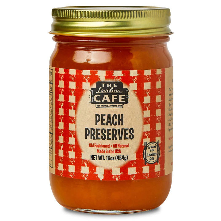 The Loveless Cafe - Peach Preserves 16oz
