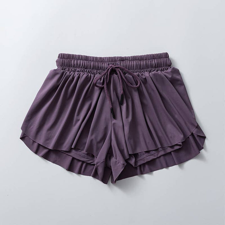 Rosa Clothing - Flowy Athletic Shorts for Women Workout Running Gym