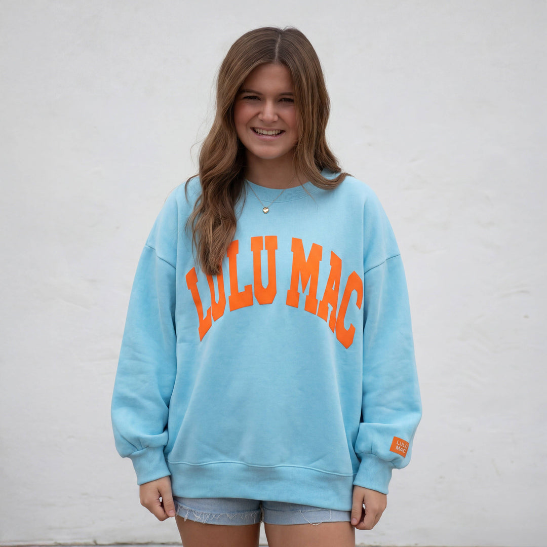 Girlie Girl Originals - LM-SW-1007 Blue/Orange Puff