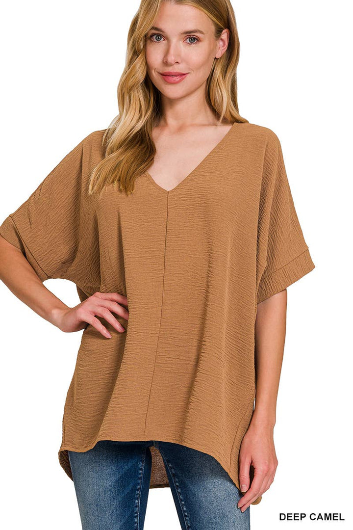 42POPS - Airflow Dolman Short Sleeve Top