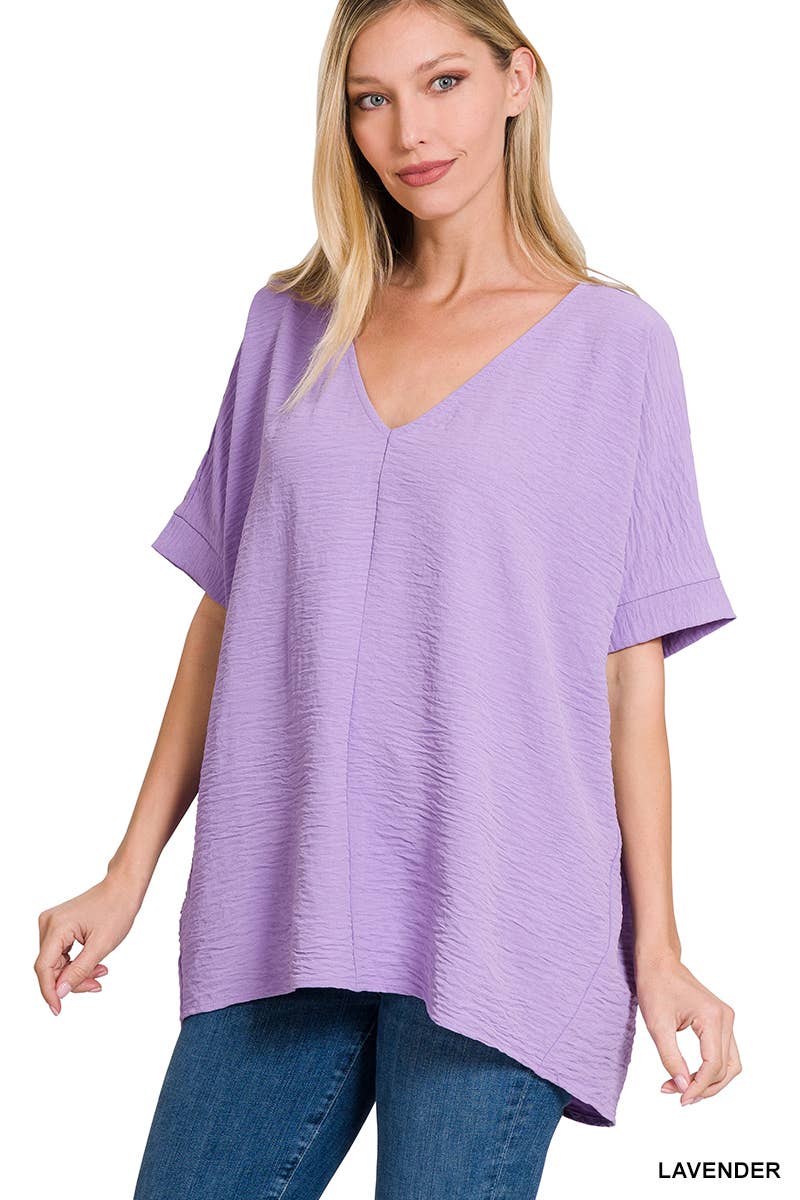 42POPS - Airflow Dolman Short Sleeve Top SI-24277