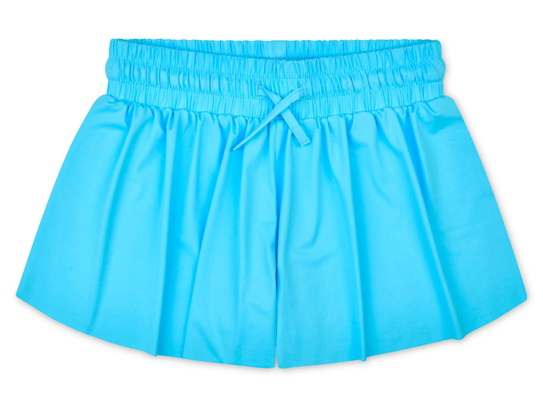Turquoise Butterfly Shorts (Youth Medium (10-12))