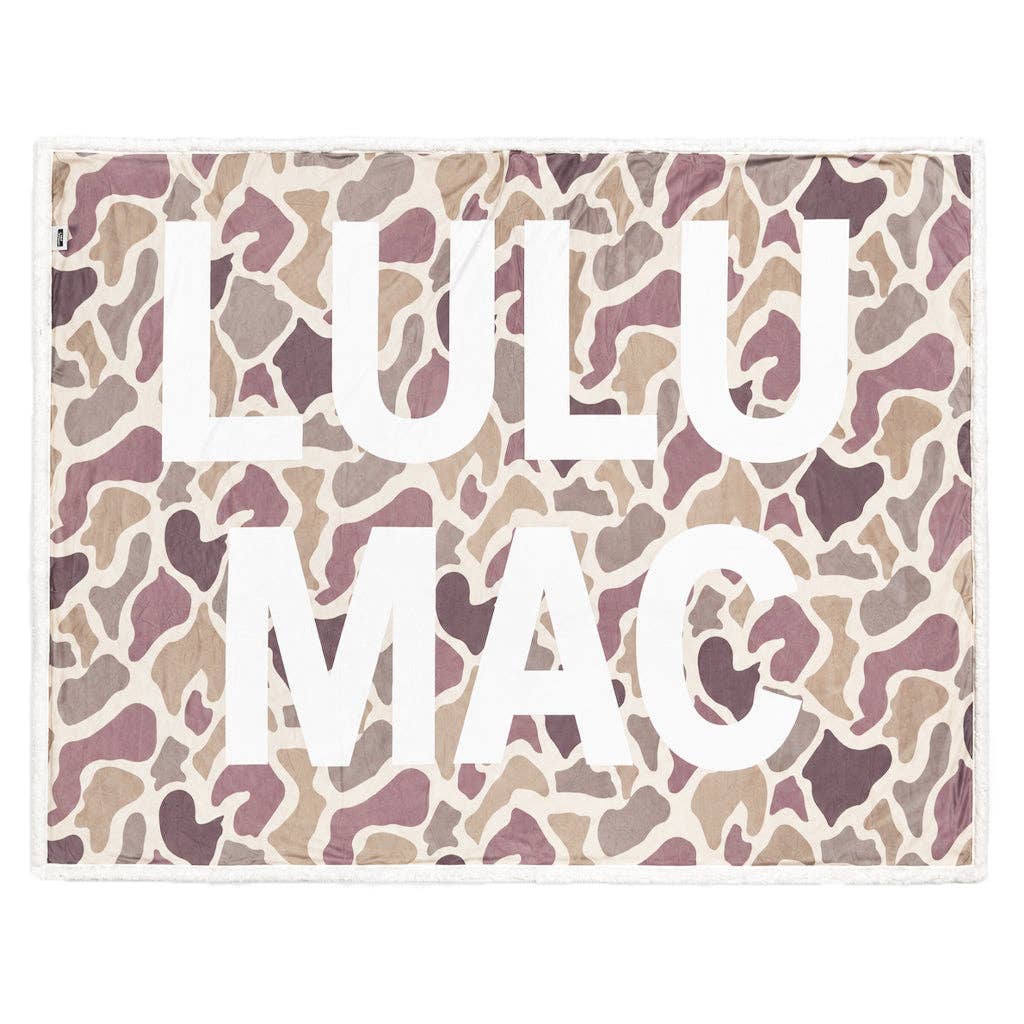 LULU MAC BLANKET LIGHT CAMO