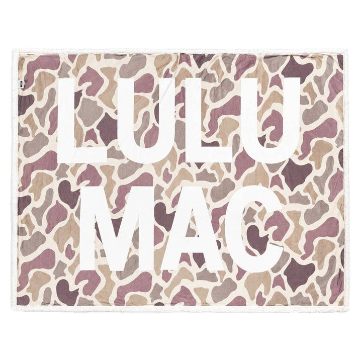 LULU MAC BLANKET LIGHT CAMO