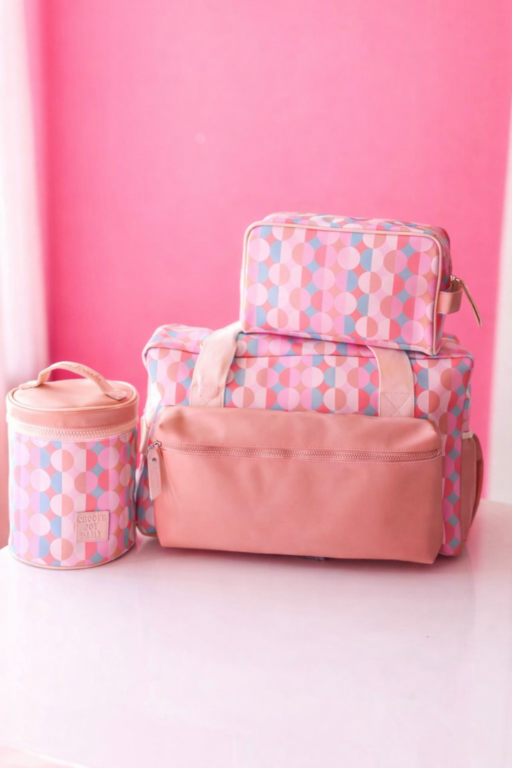 Jadelynn Brooke - Barrel Organizer - Nashville (Pink/Tan)