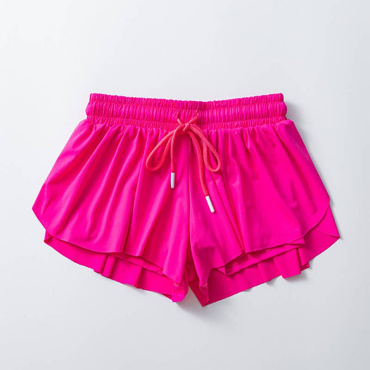 Rosa Clothing - Flowy Athletic Shorts for Women Workout Running Gym