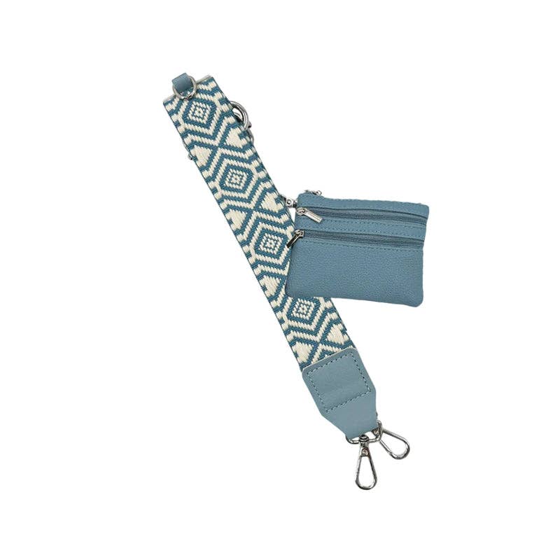 Girlie Girl Originals - CG8844-18 Cell Phone Crossbody Blue White
