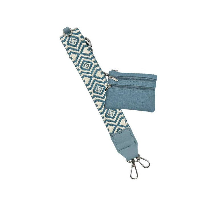 Girlie Girl Originals - CG8844-18 Cell Phone Crossbody Blue White