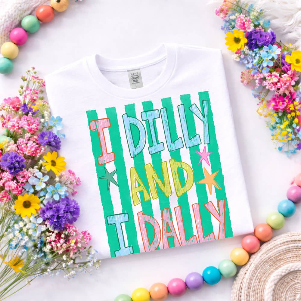 Trendy Transfers - I Dilly And I Dally DTF Heat Transfer