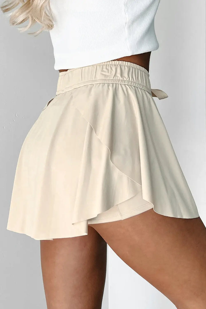 Drawstring Tennis Skorts