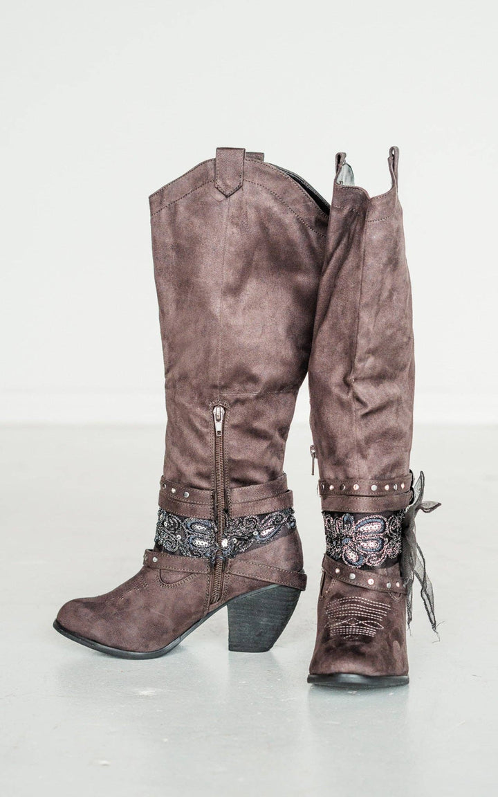 Naughty Monkey - Lush Boot in Grey