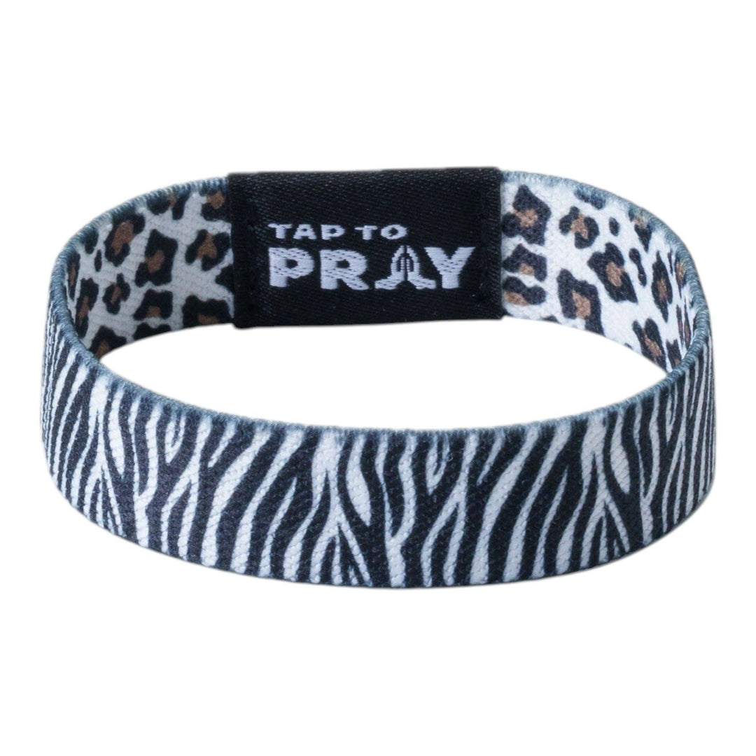 Versible - Tap To Pray® Wristband – Safari Zebra
